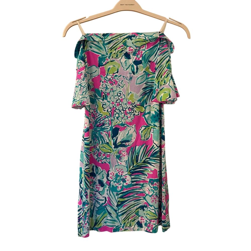 Lilly Pulitzer Pink and Green Dress